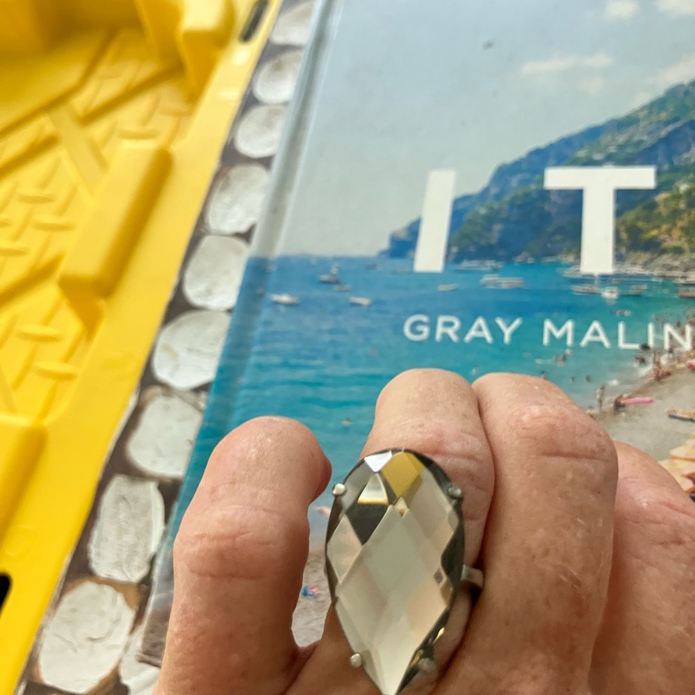 Faceted Gemstone Ring